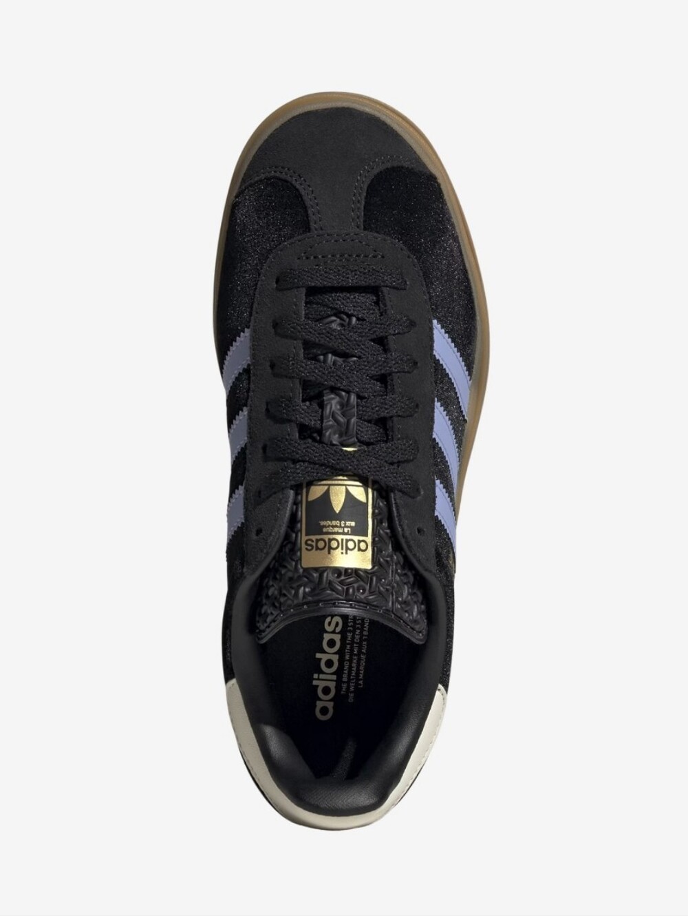 adidas Gazelle Bold  Sneakers in Black and Purple - Picture 4 of 8